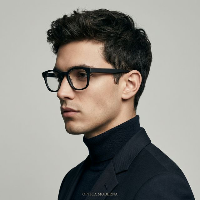 Armazón Onyx Bold en modelo — Lentes de diseño Eyeliv Portoviejo